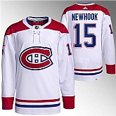 Men's Montreal Canadiens #15 Alex Newhook White Stitched Jersey,baseball caps,new era cap wholesale,wholesale hats